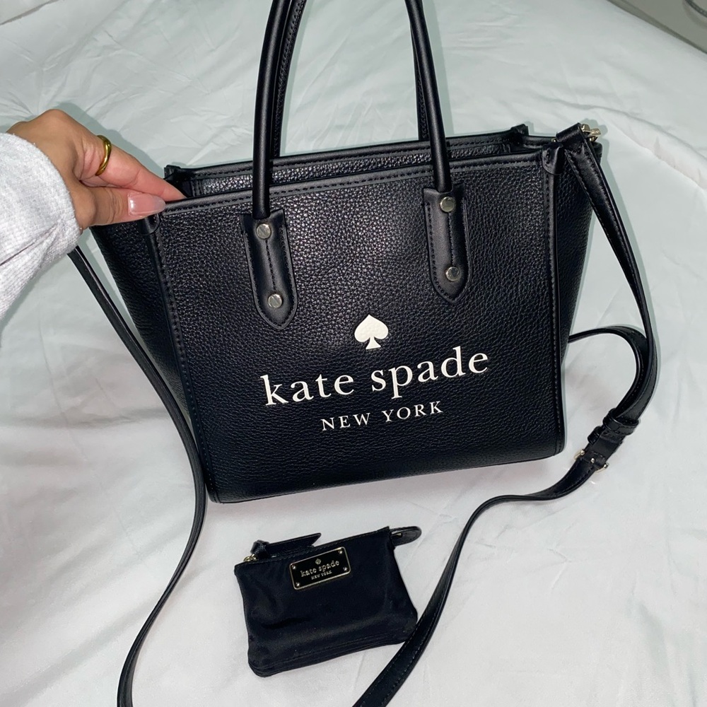 Kate Spade Ella Tote & Zip Wallet Pouch - Picture 1 of 4